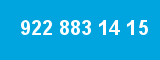 922 883 14 15